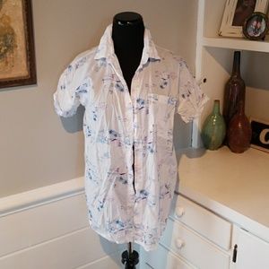 Tropical button down